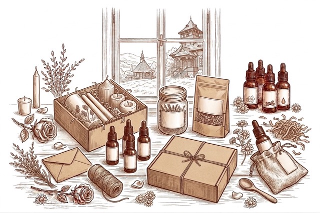 Pečlivé balení svíček