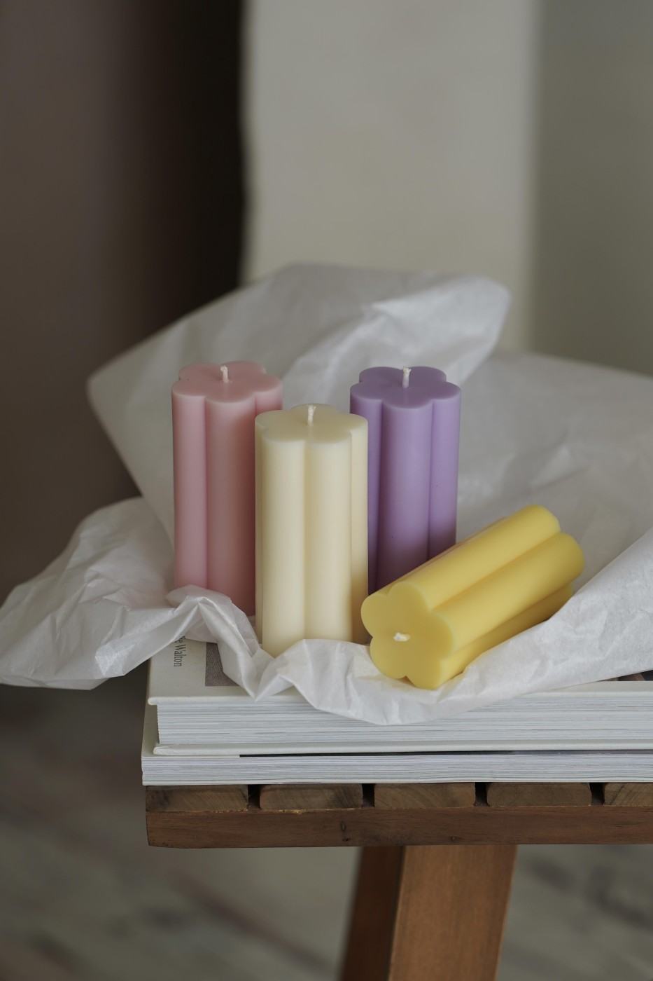 Květina Emily | Dekorativní svíčka 