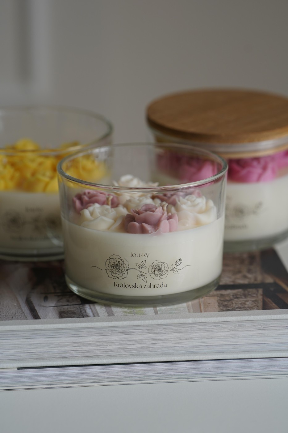 Královská zahrada | Vonná sójová svíčka 