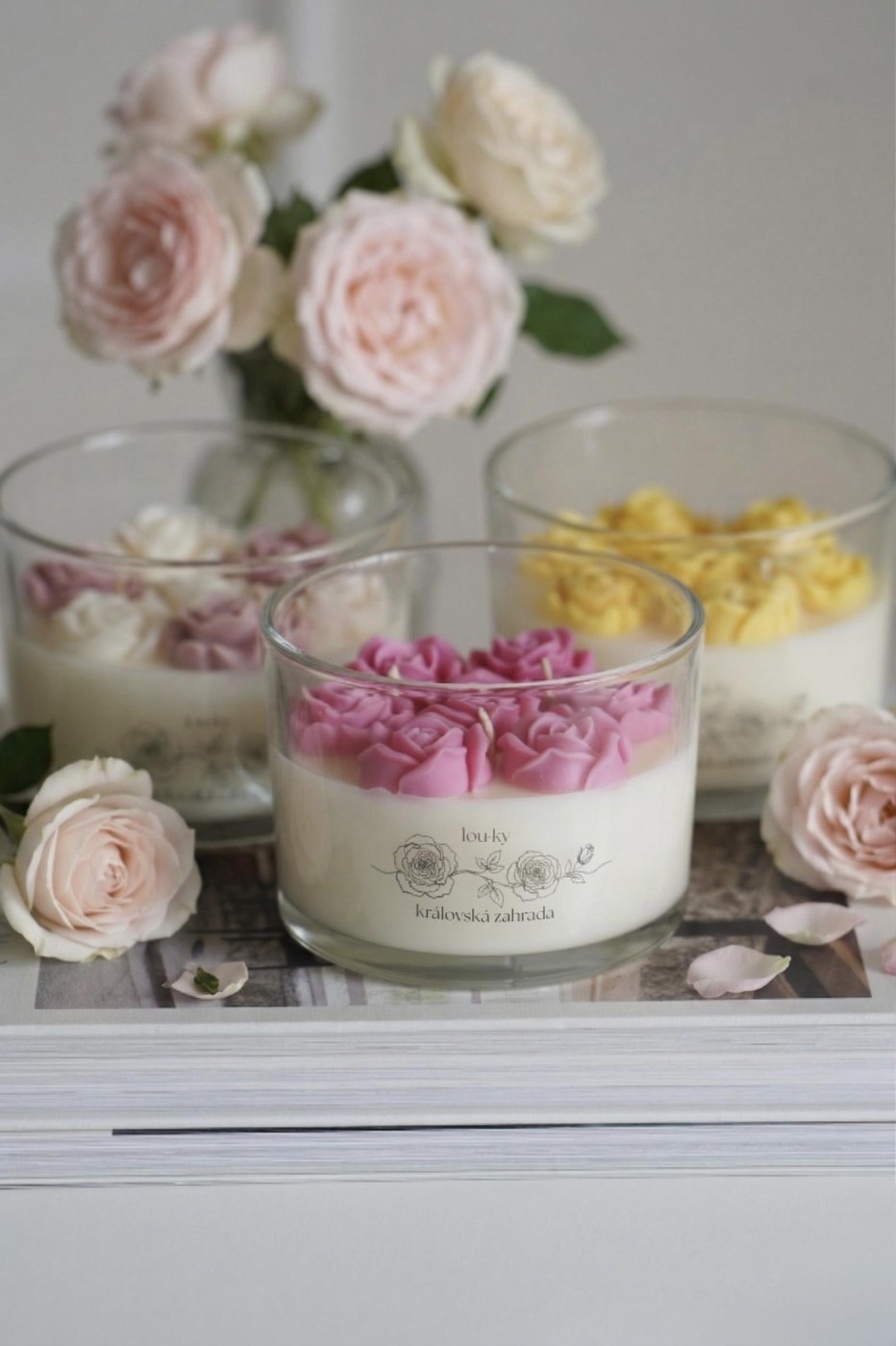 Královská zahrada | Vonná sójová svíčka 
