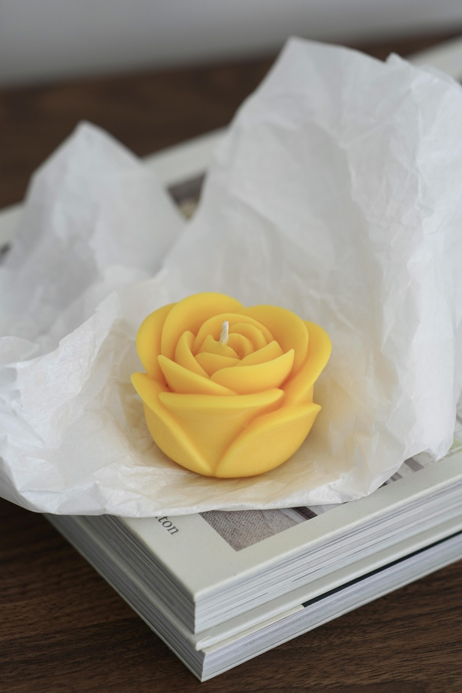 Růže | Dekorativní sójová svíčka