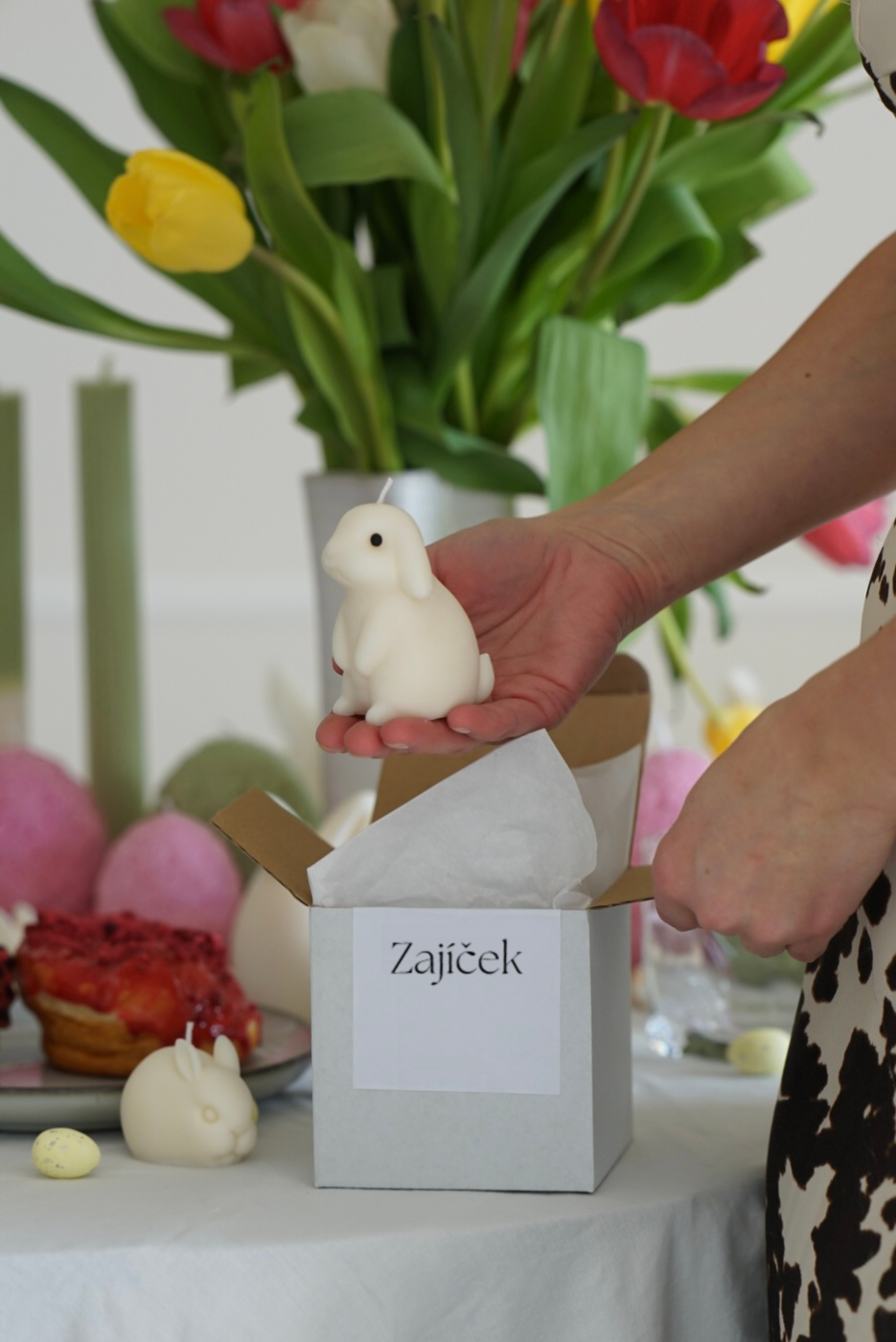 Zajíček | Velikonoční svíčka 
