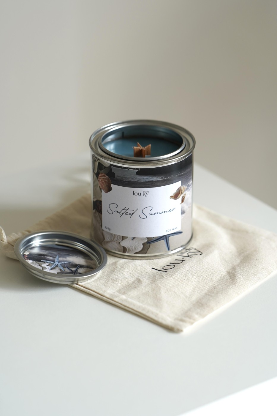 Salted Summer | Vonná sójová svíčka 