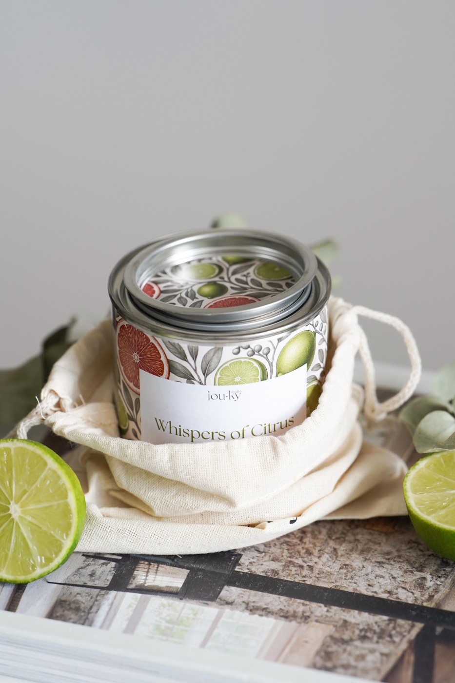 Whispers of citrus | Vonná sójová svíčka