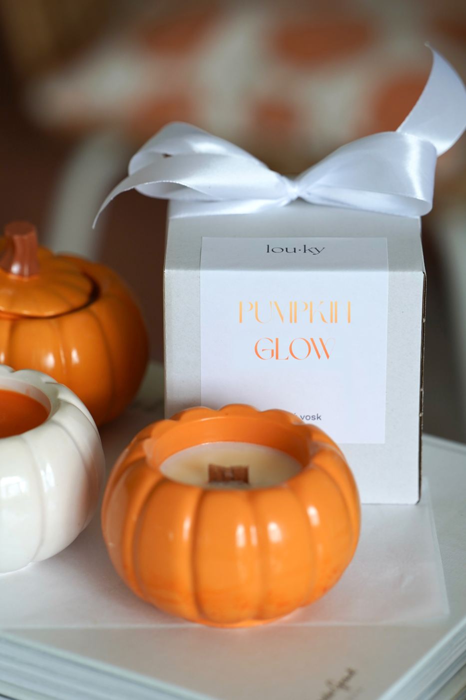 Pumpkin Glow | Vonná sójová svíčka