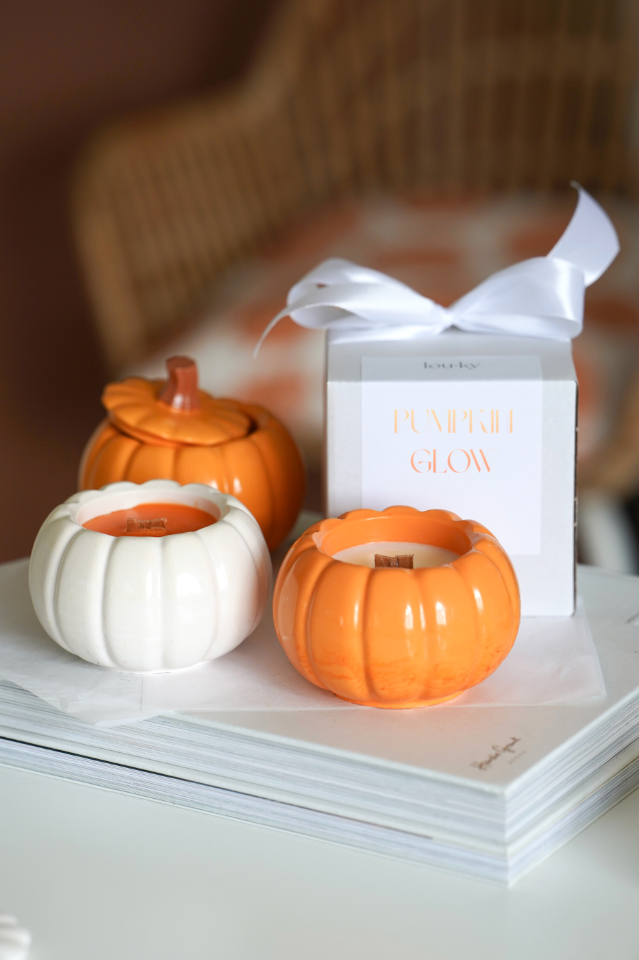 Pumpkin Glow | Vonná sójová svíčka