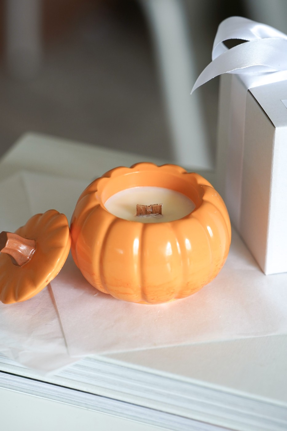 Pumpkin Glow | Vonná sójová svíčka