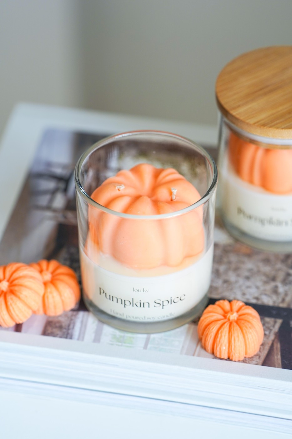 Pumpkin Spice | Vonná sójová svíčka  – fotografie 2