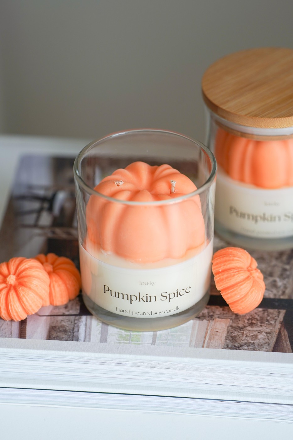 Pumpkin Spice | Vonná sójová svíčka  – fotografie 3