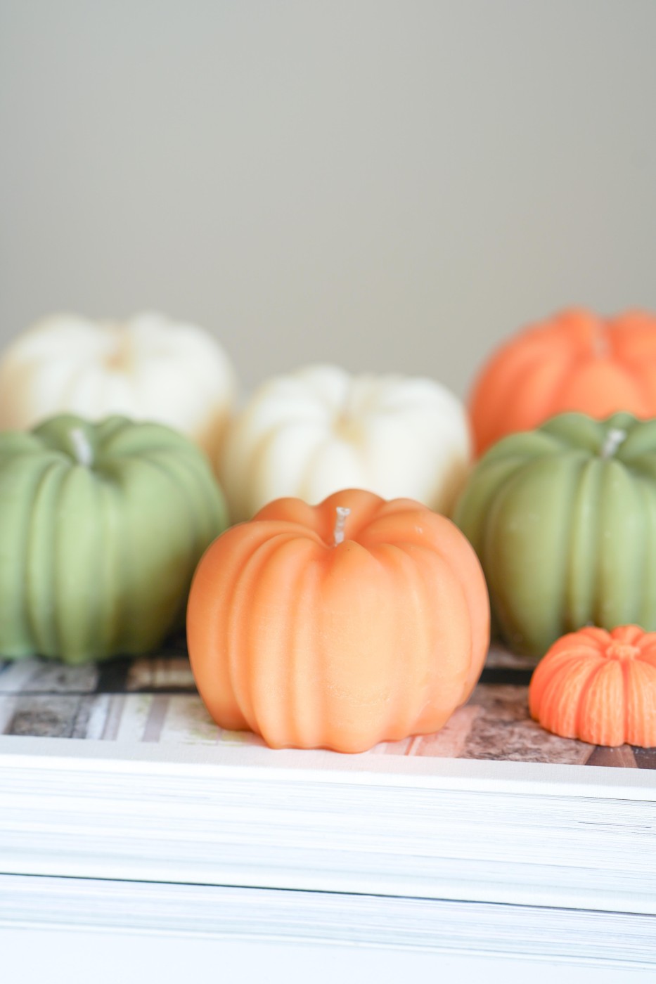 Okrasná dýnička | Podzimní dekorativní svíčka 