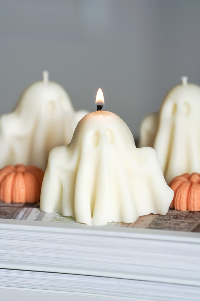 Duch Spooky | Sójová dekorativní svíčka 
