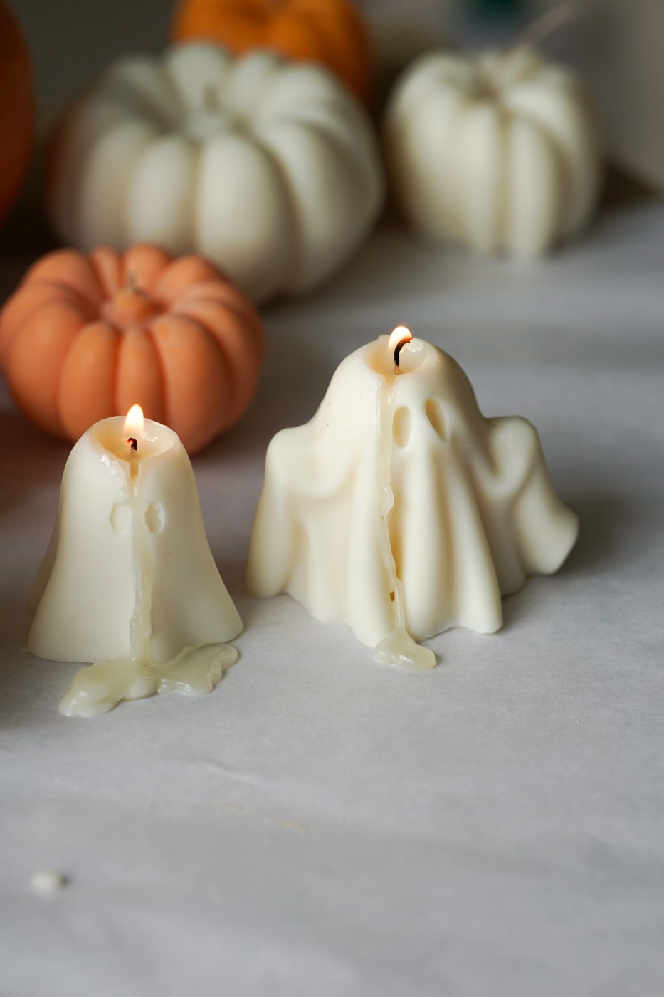 Duch Spooky | Sójová dekorativní svíčka 