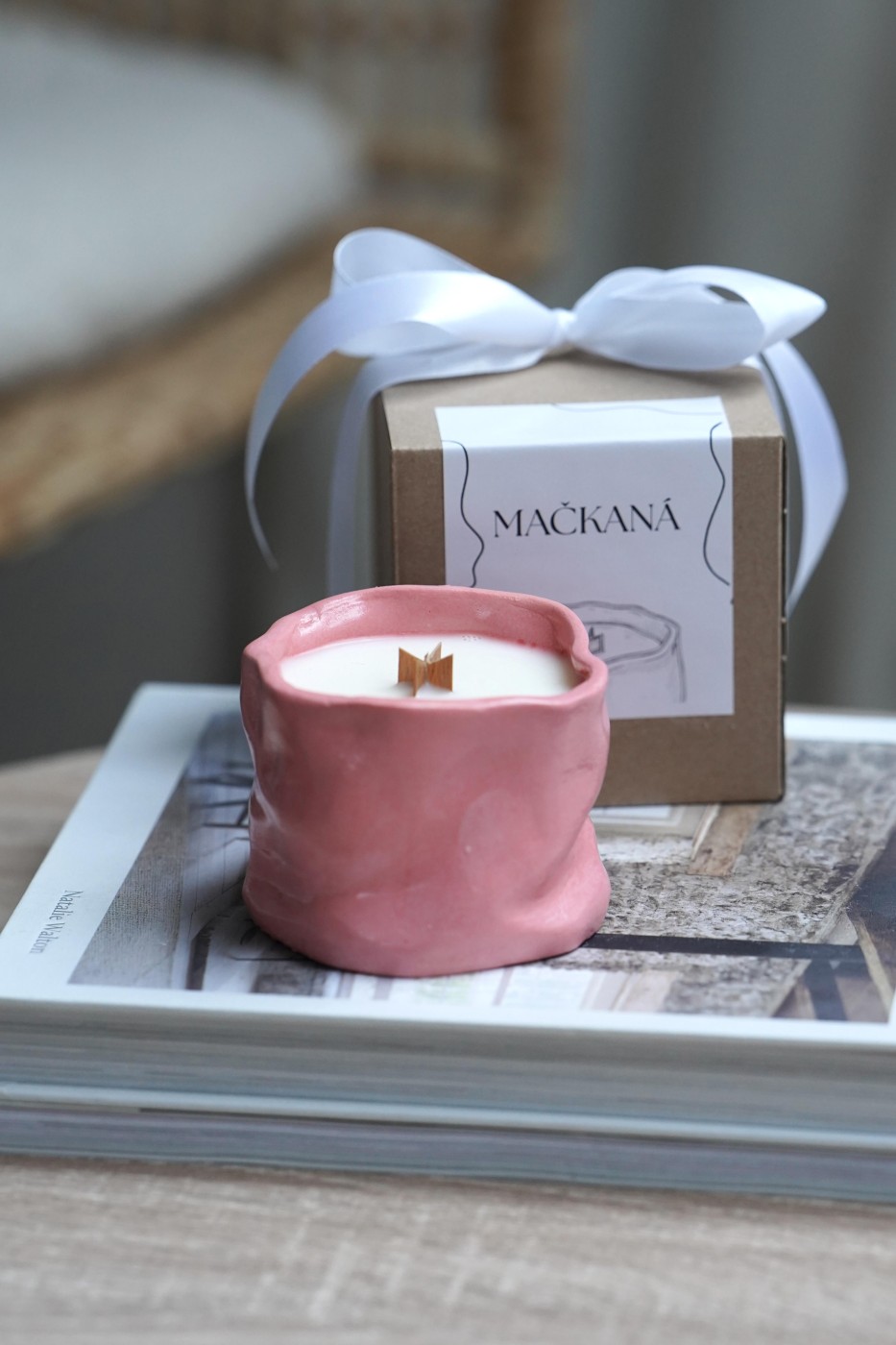 Mačkaná | Vonná sójová svíčka