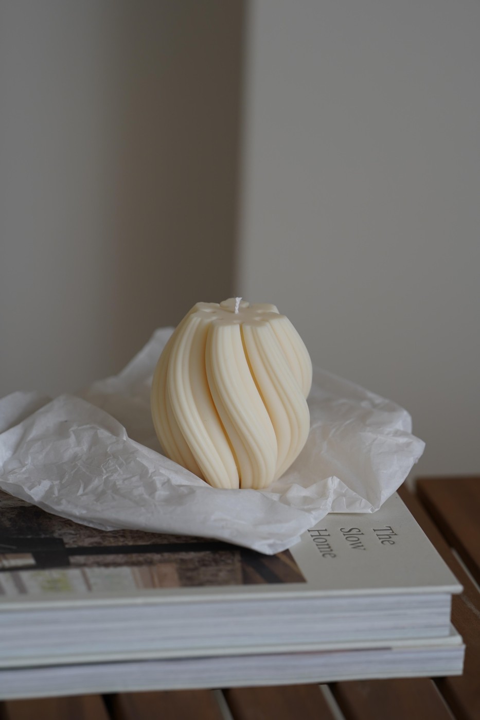 Točená sójová svíčka Aella