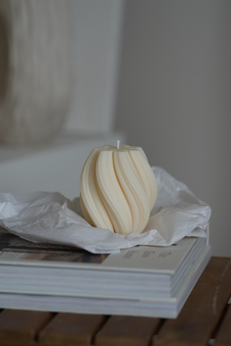 Točená sójová svíčka Aella