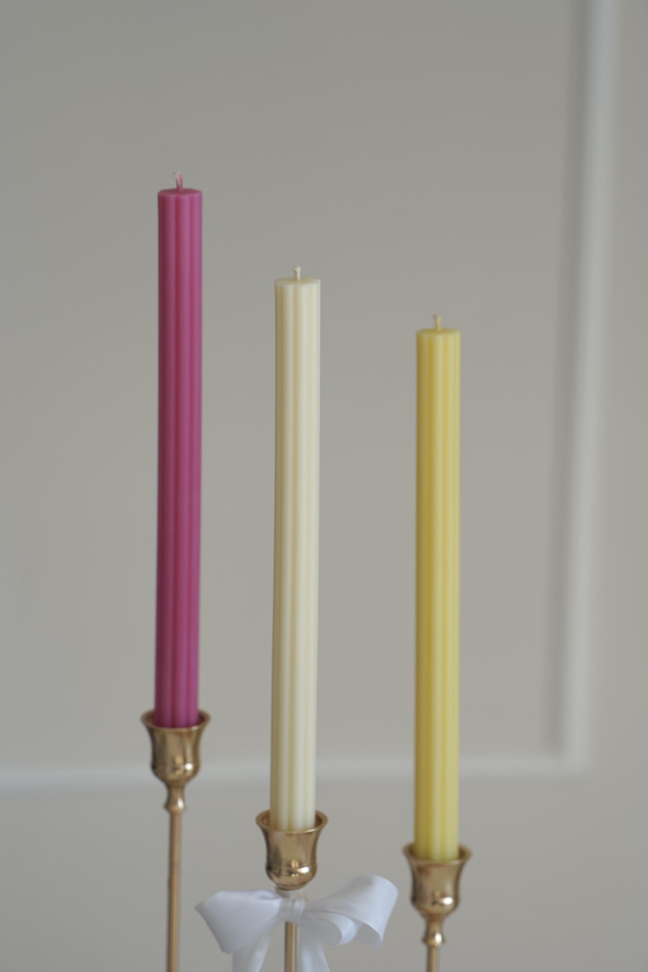 Květina | Vysoká sójová svíčka Květina