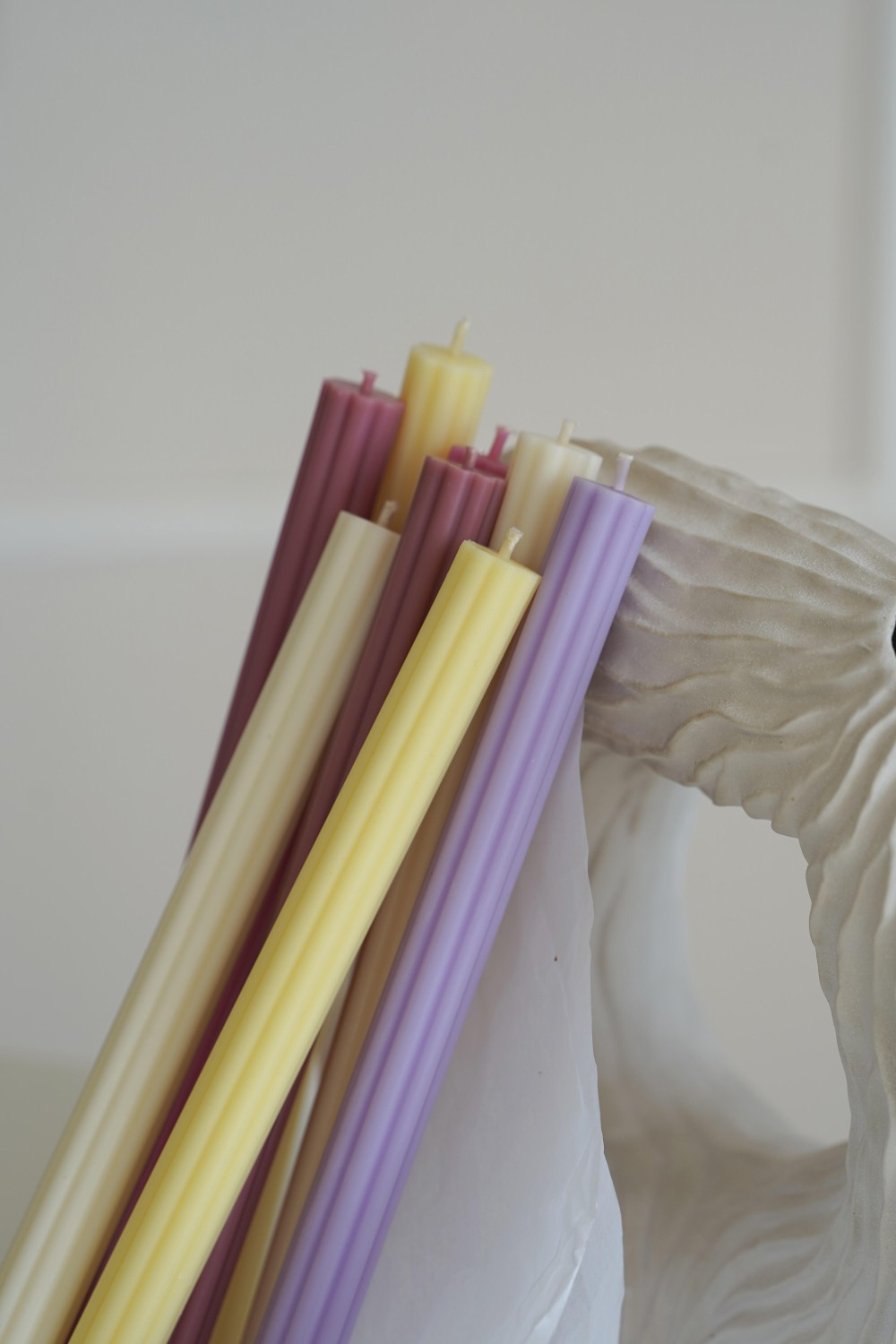 Květina | Vysoká sójová svíčka Květina