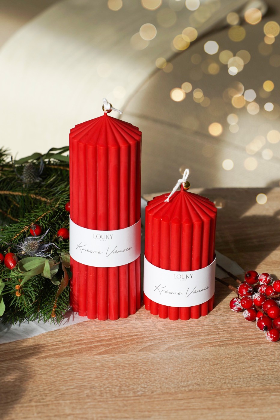 Vánoční Athéna | Sójová svíčka 