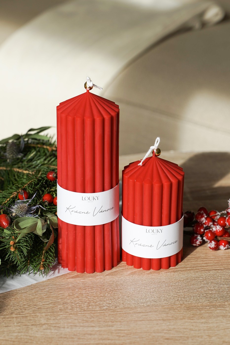 Vánoční Athéna | Sójová svíčka 