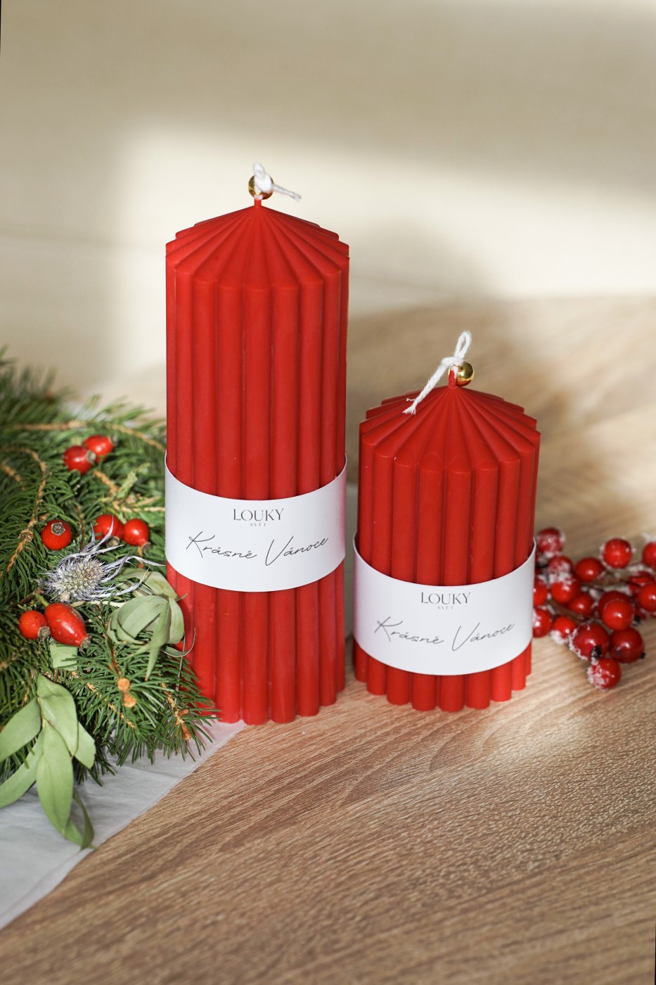 Vánoční Athéna | Sójová svíčka 