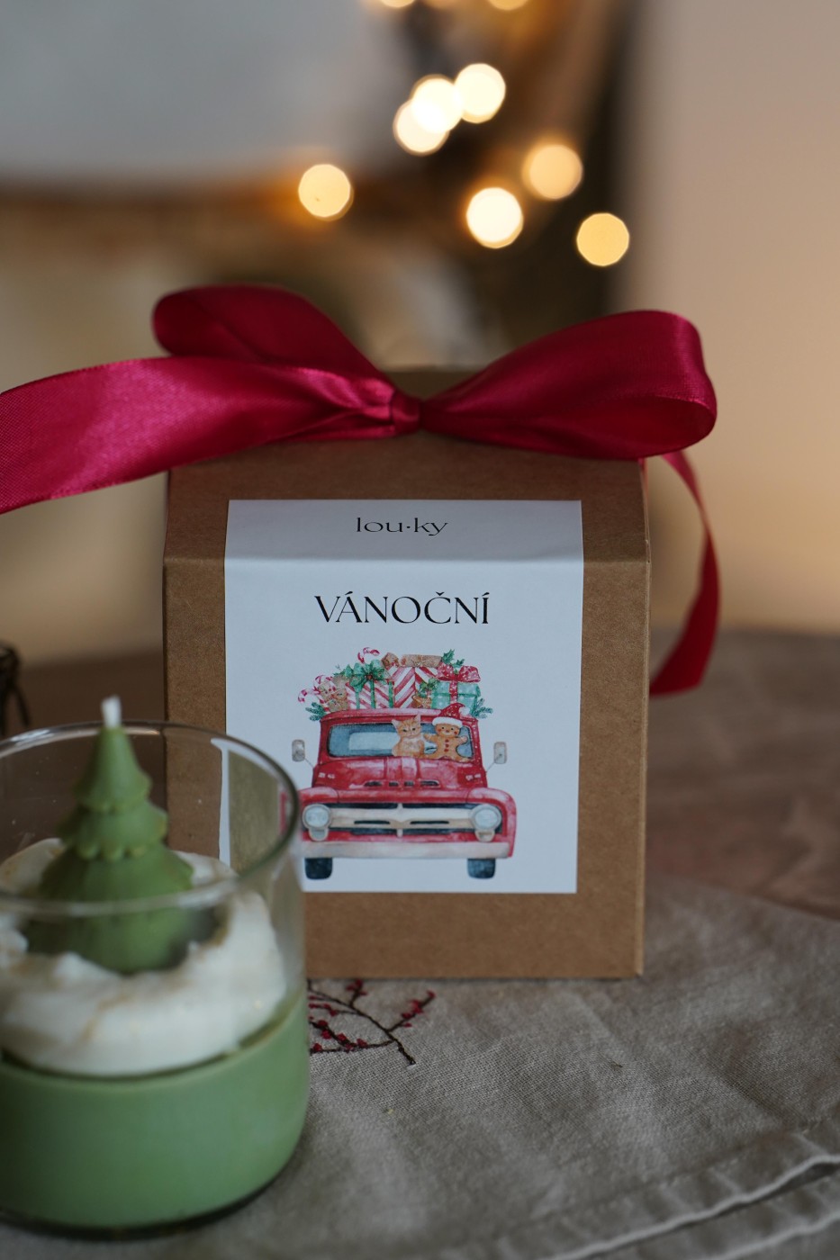 Vánoční | Vonná sójová svíčka  – fotografie 7