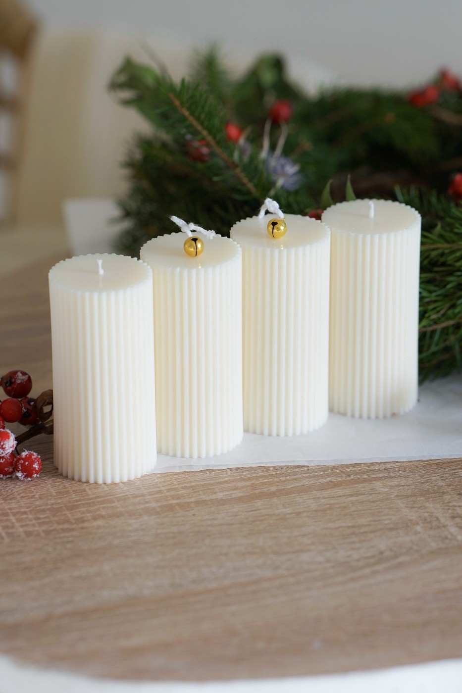 Adventní sada Amari | bílá M 