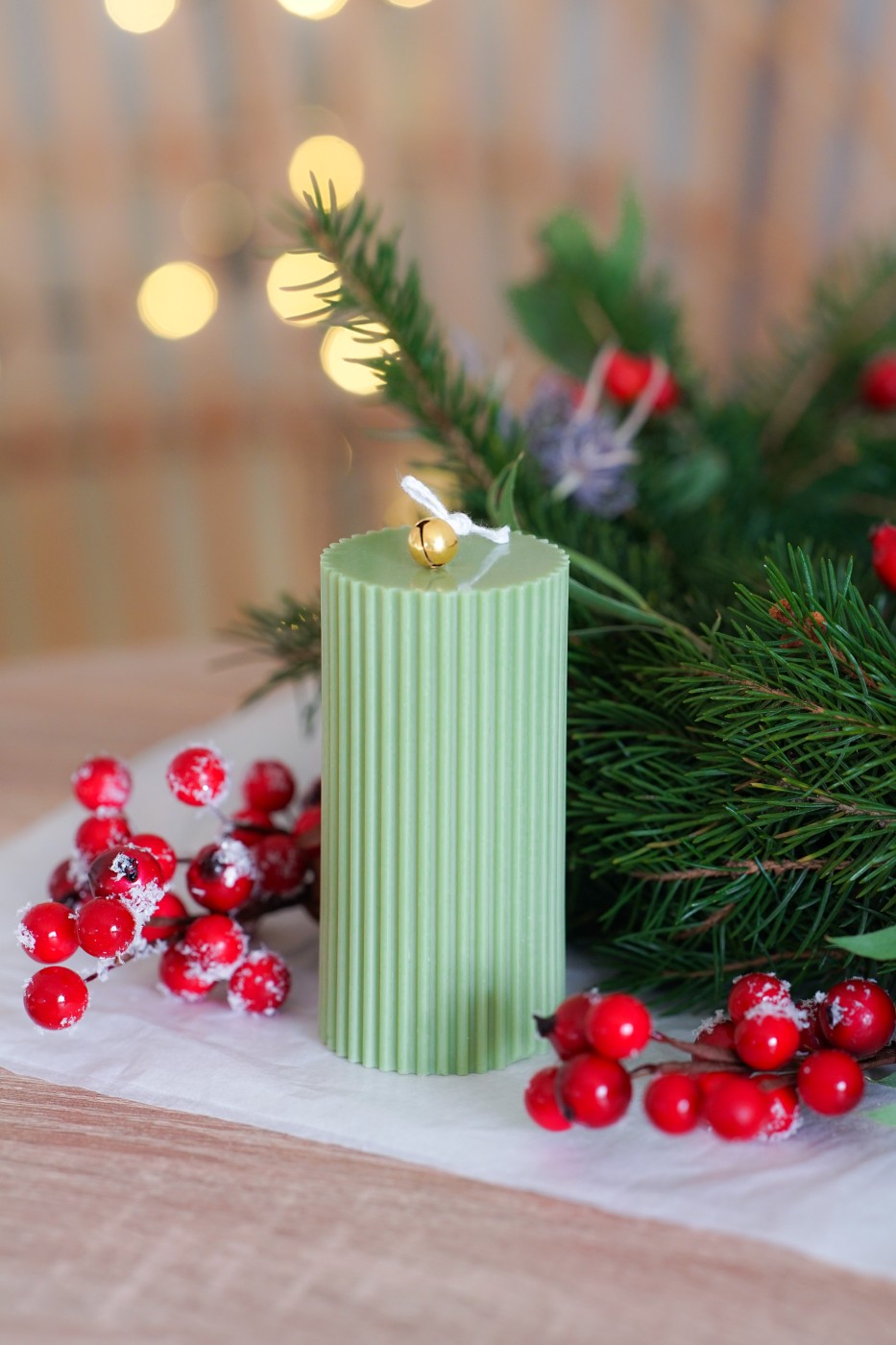Adventní sada amari | Olivově zelená M