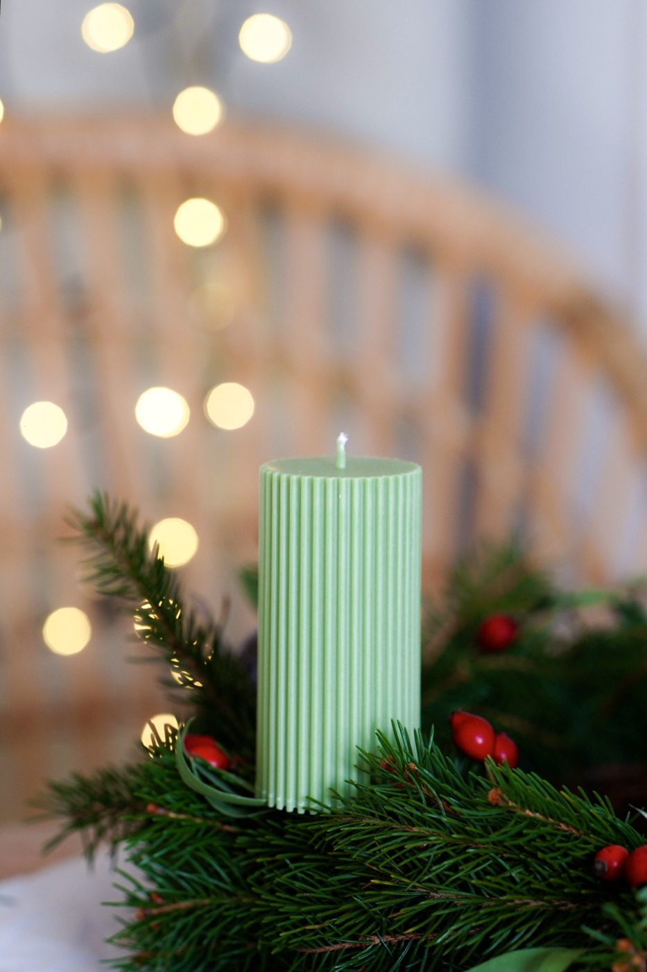 Adventní sada amari | Olivově zelená M