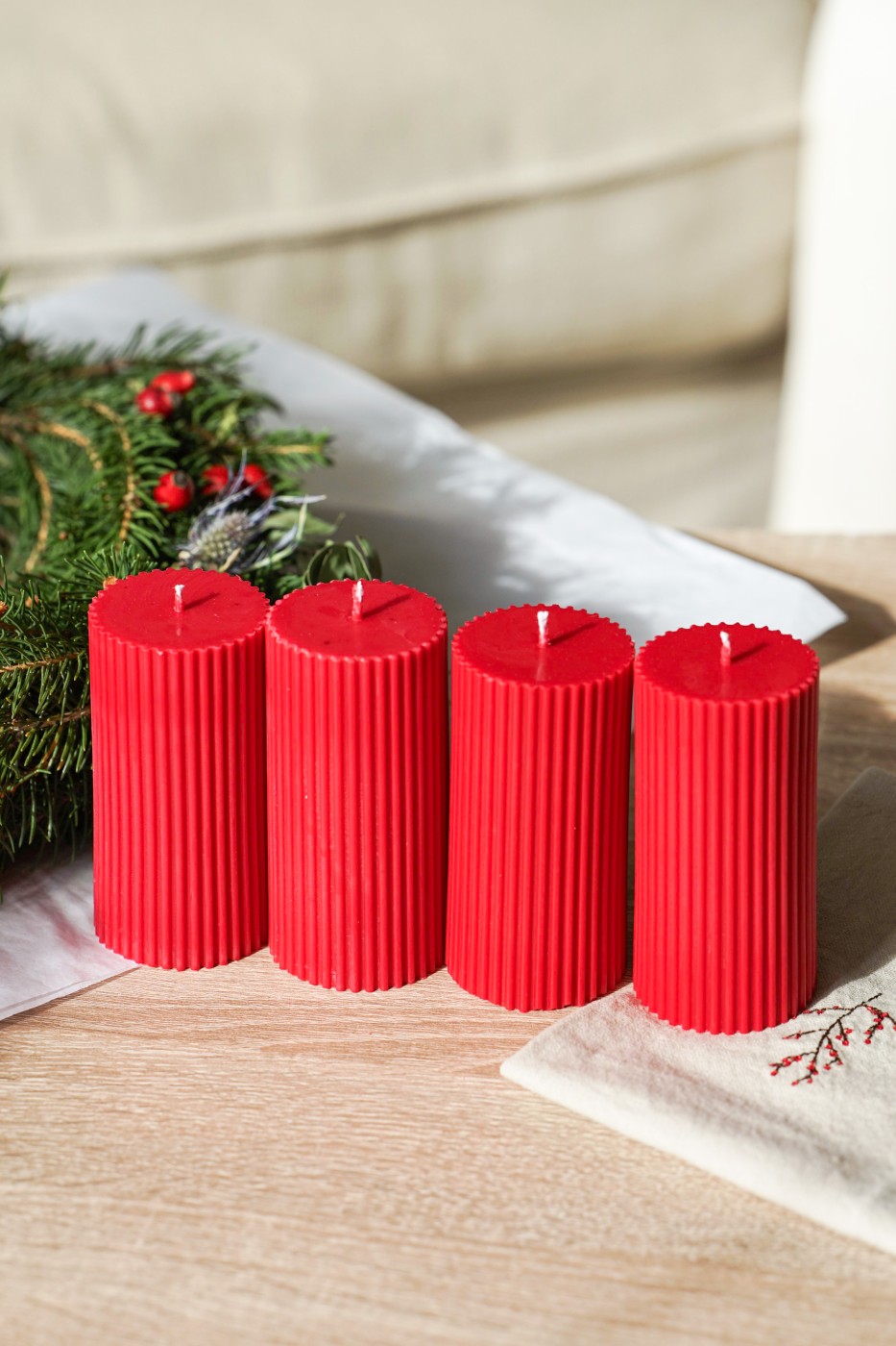 Adventní sada Amari | červená M