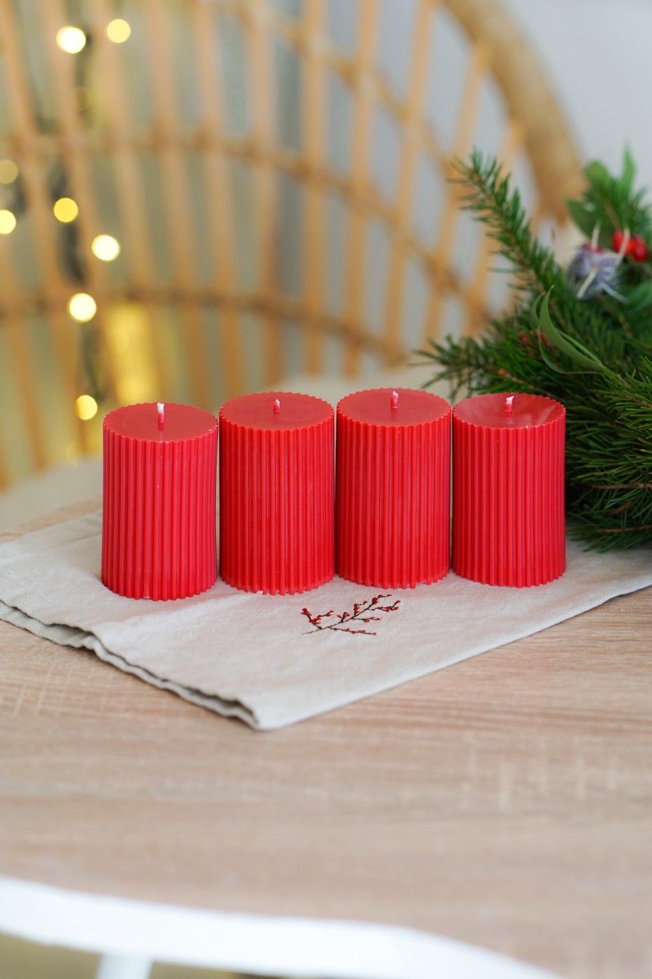 Adventní sada Amari | červená