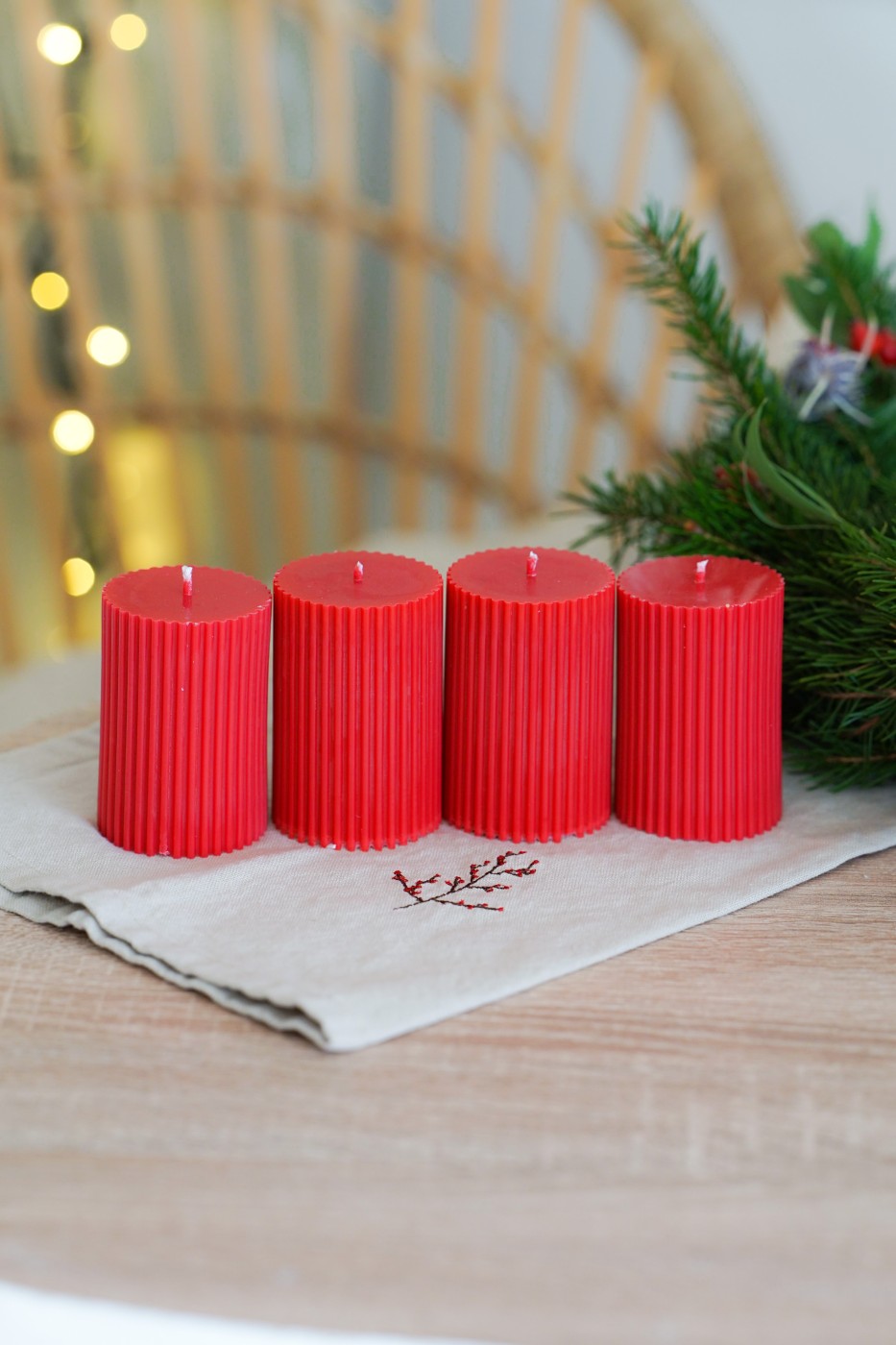 Adventní sada Amari | červená