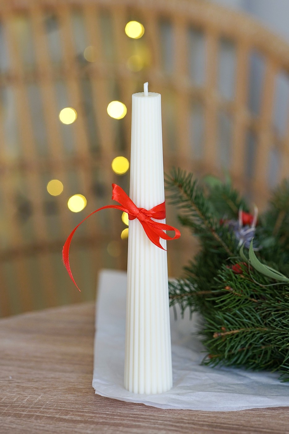 Adventní sada Aria | bílá  – fotografie 5