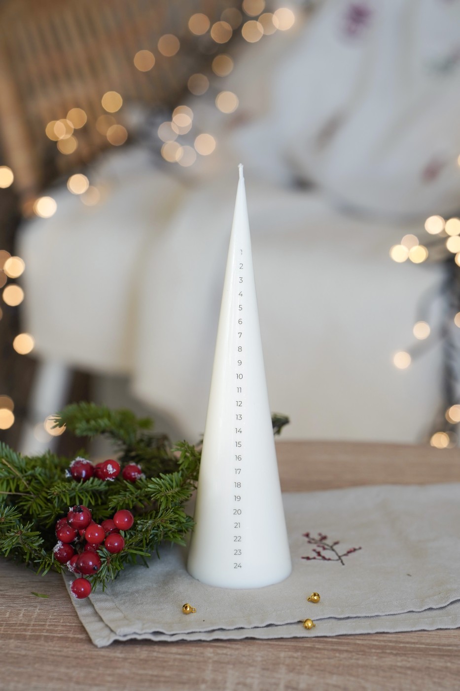 Adventní Bodlinka | Adventní sójová svíčka 