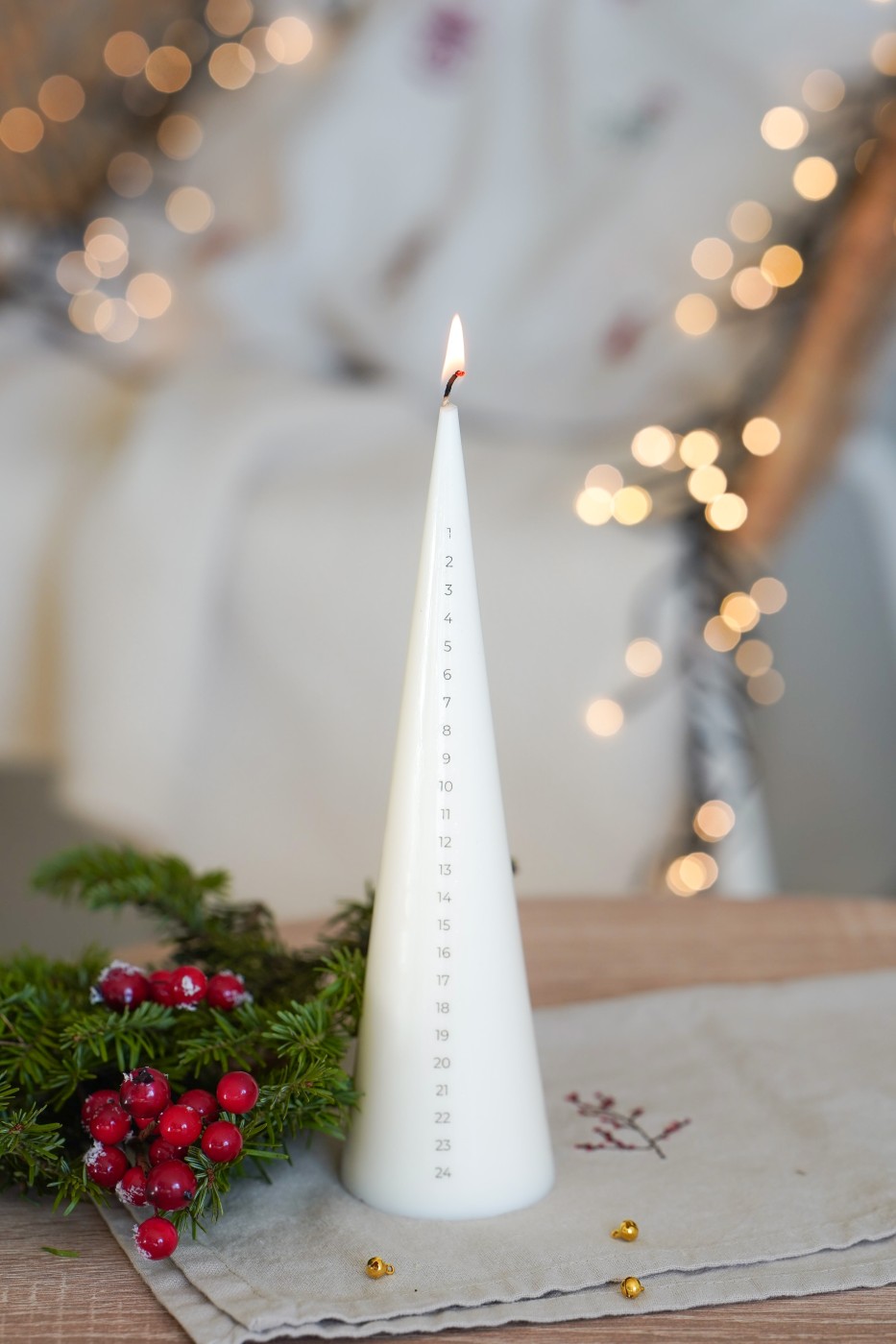 Adventní Bodlinka | Adventní sójová svíčka 
