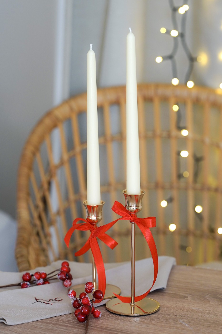 Adventní sada Eleni | bílá 