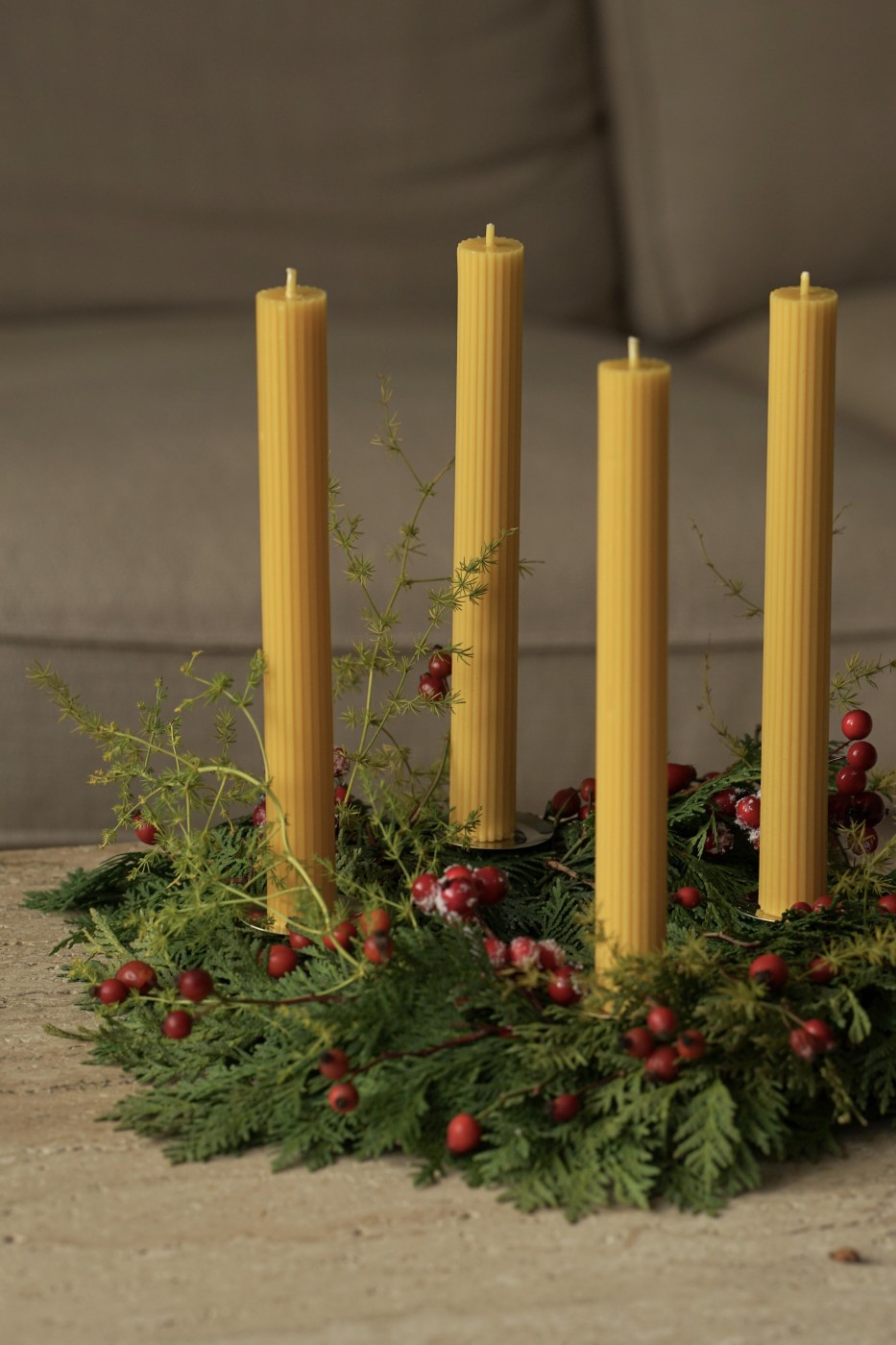 Adventní sada Thea | včelí vosk