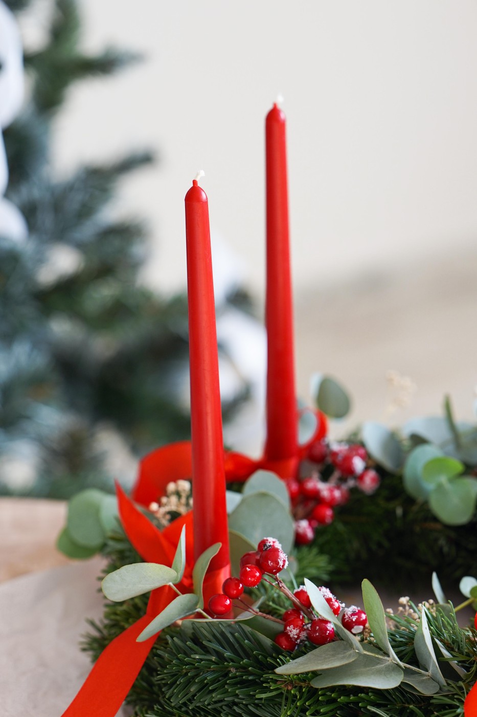Adventní sada Eleni | červená – fotografie 5
