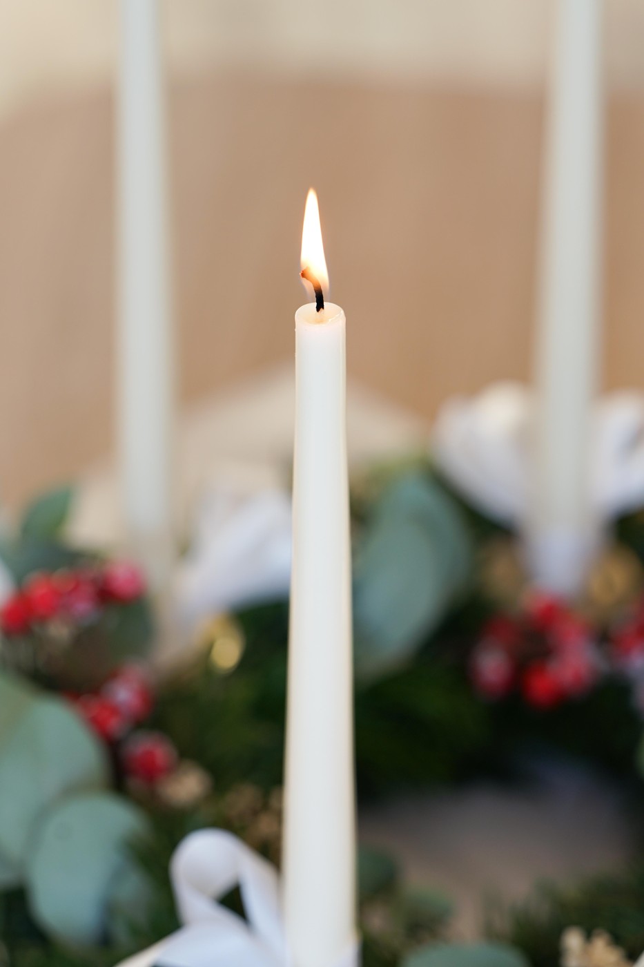 Adventní sada Eleni | bílá  – fotografie 5