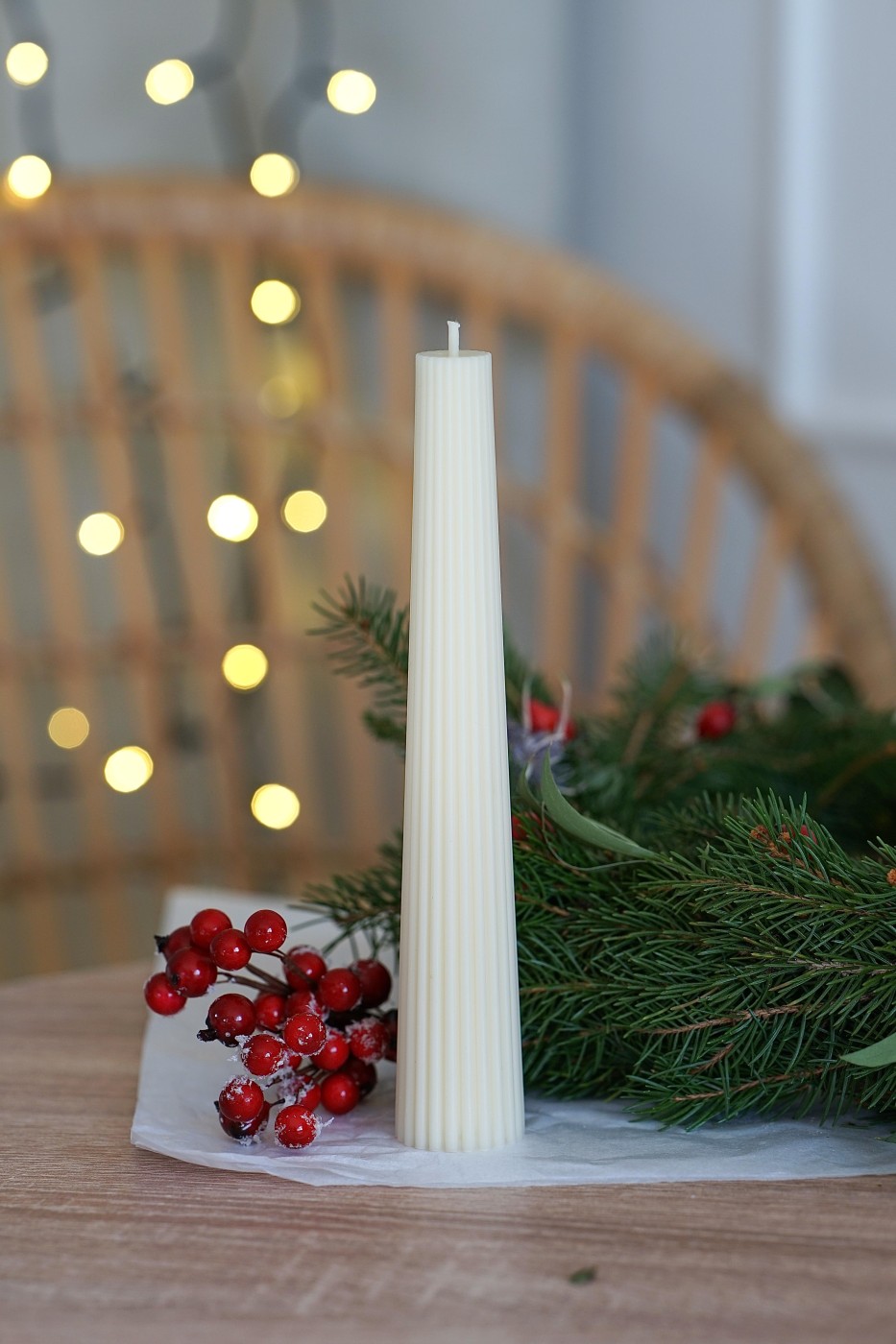 Adventní sada Aria | bílá  – fotografie 2