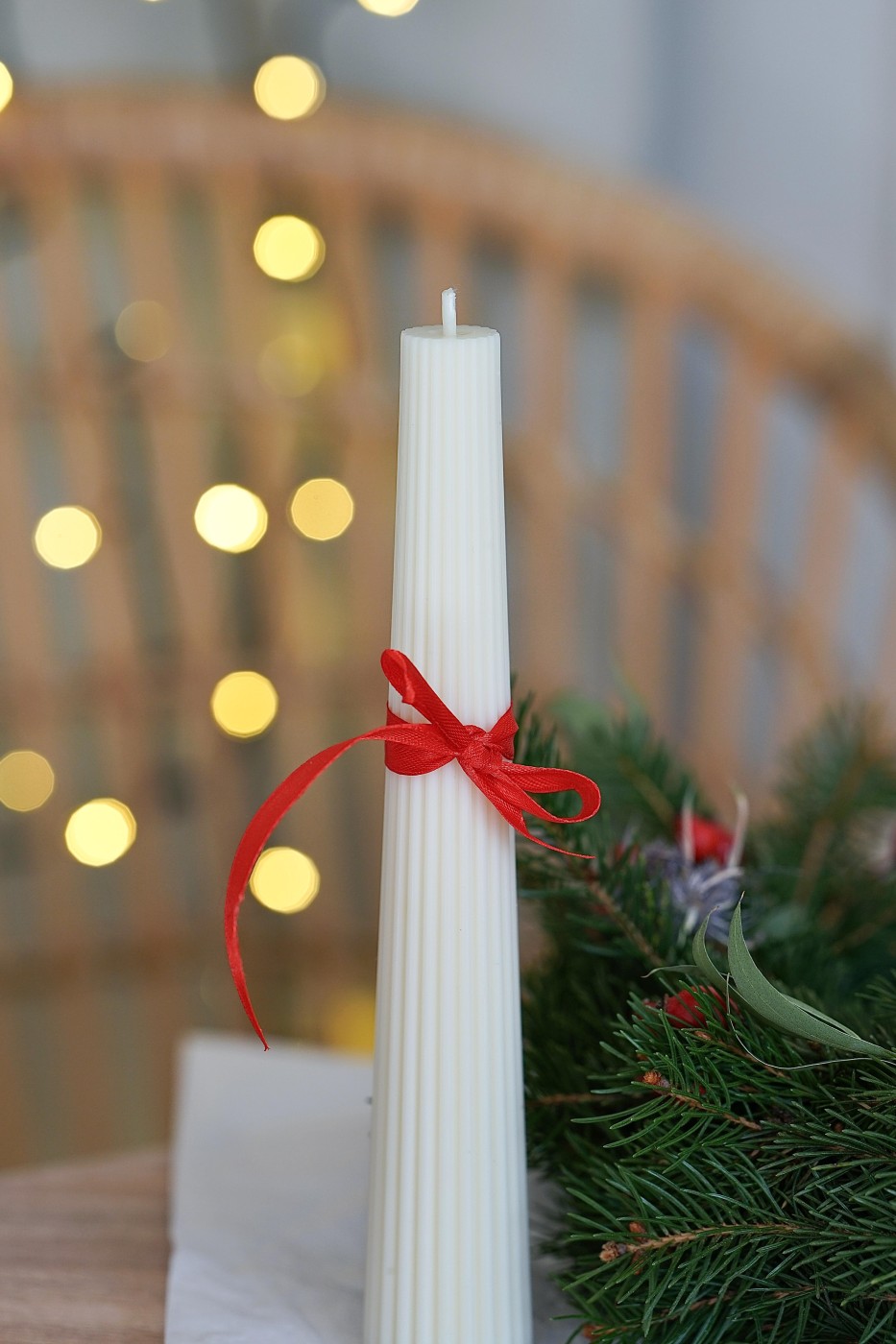 Adventní sada Aria | bílá  – fotografie 6
