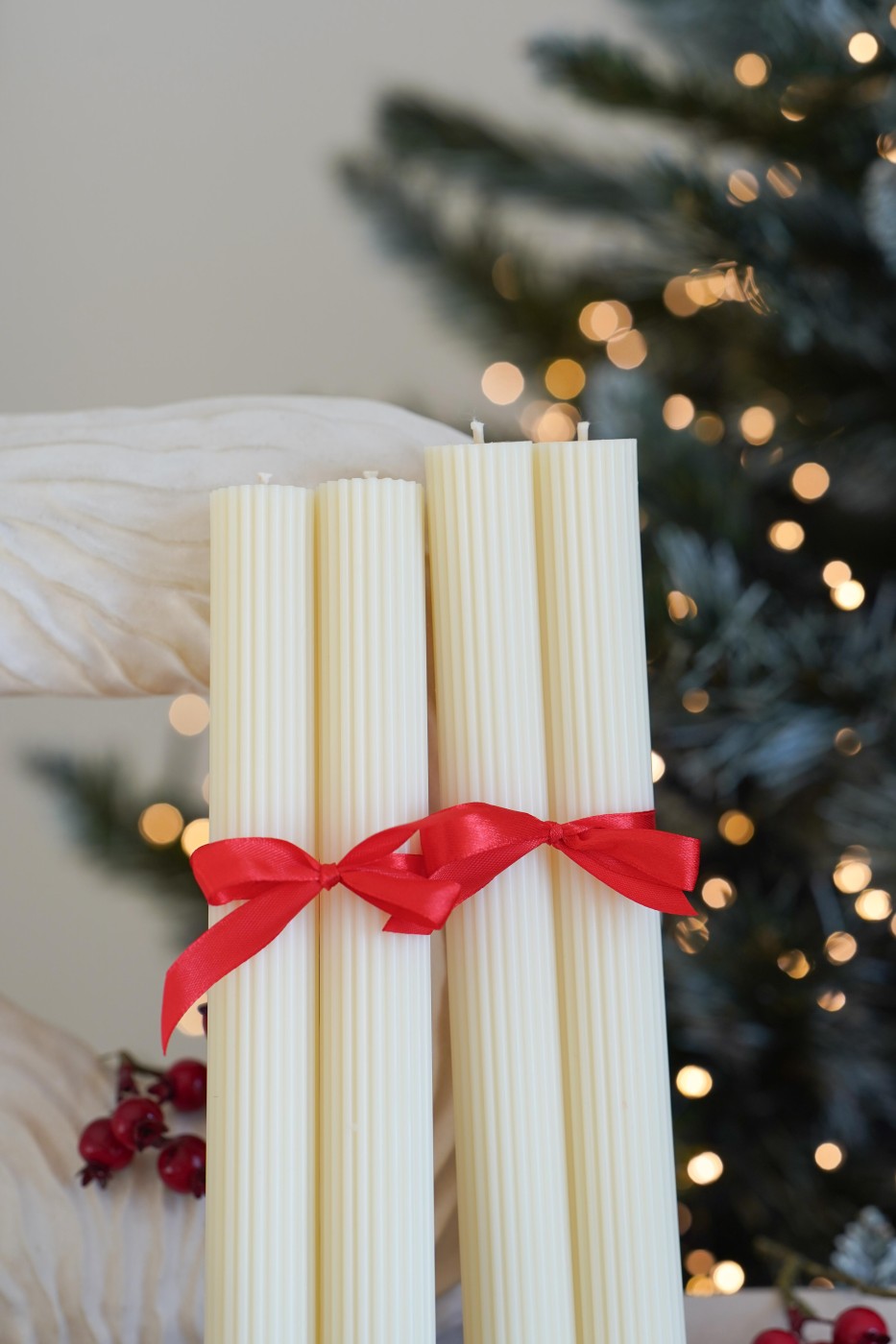 Adventní sada Thea | bílá  – fotografie 3