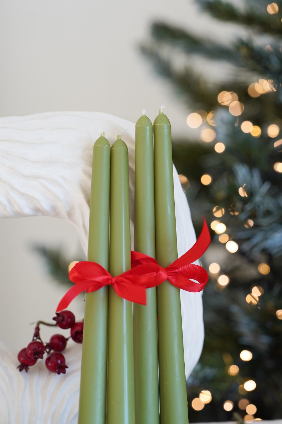Adventní sada Eleni | Olivově zelená  – fotografie 3