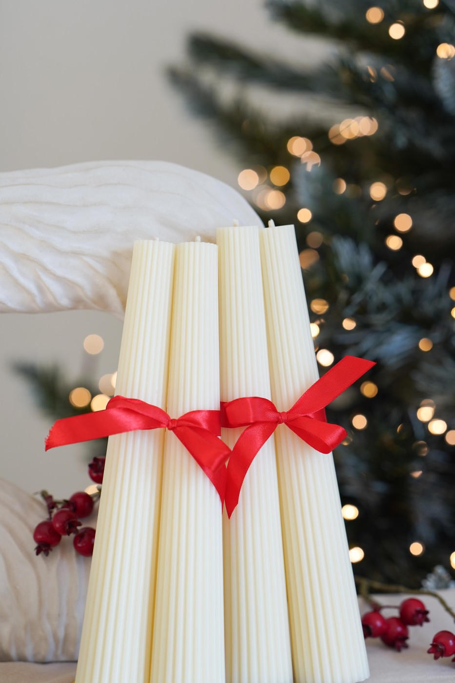 Adventní sada Aria | bílá  – fotografie 3