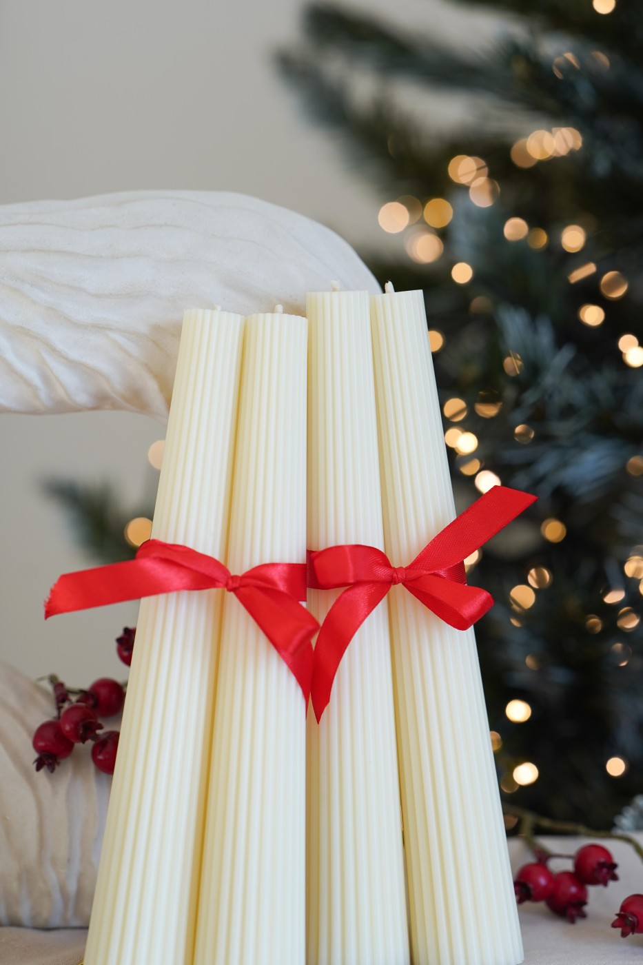 Adventní sada Aria | bílá 