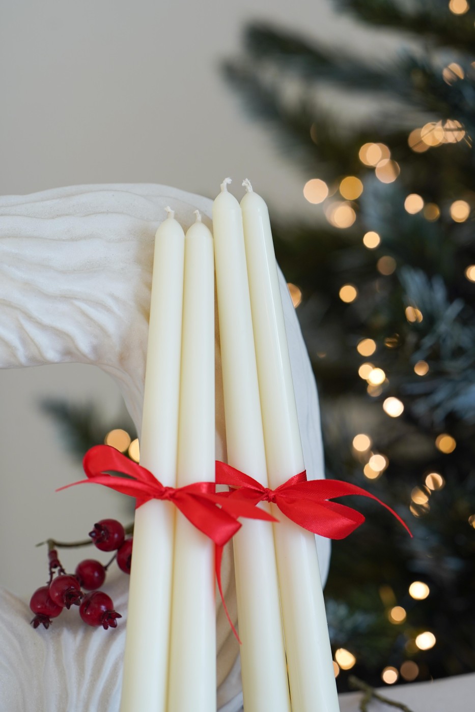 Adventní sada Eleni | bílá 