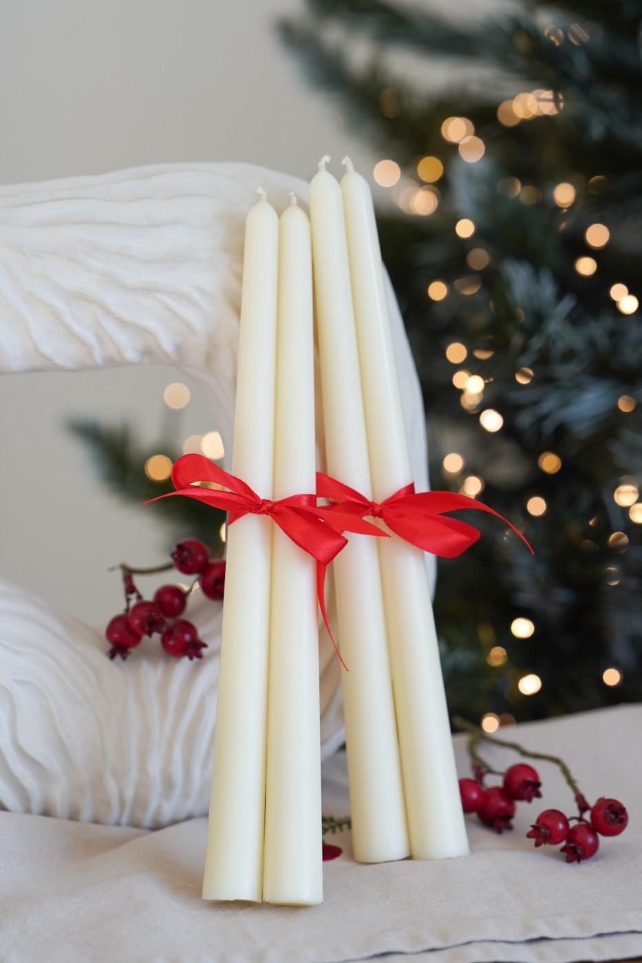Adventní sada Eleni | bílá  – fotografie 2