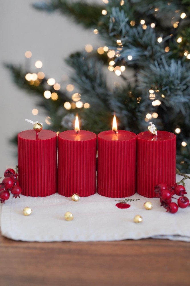 Adventní sada svíček | Amari červená