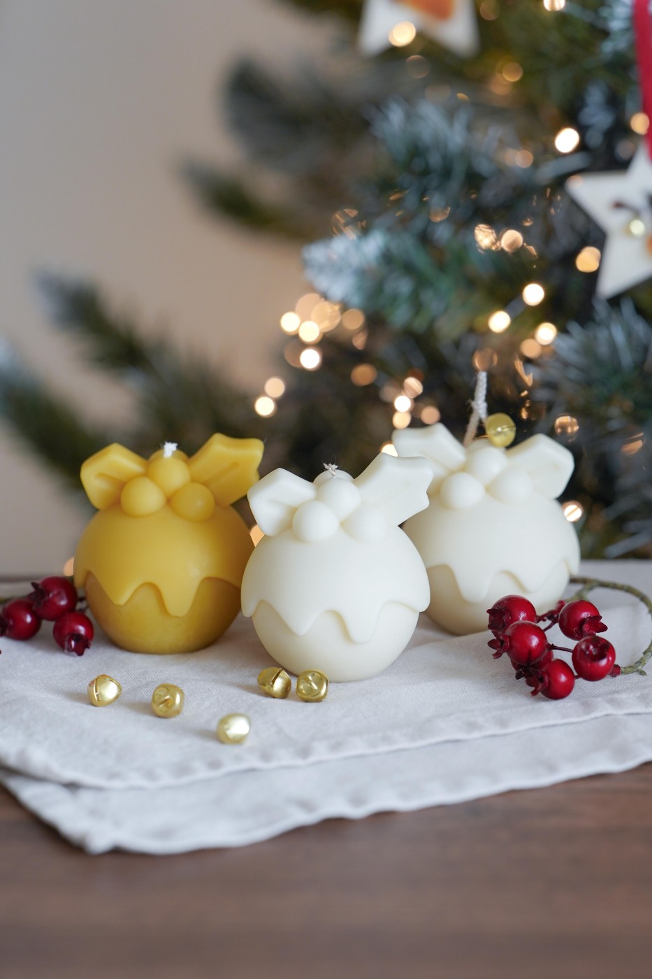 Ozdoba Pudink | Vánoční svíčka – fotografie 2