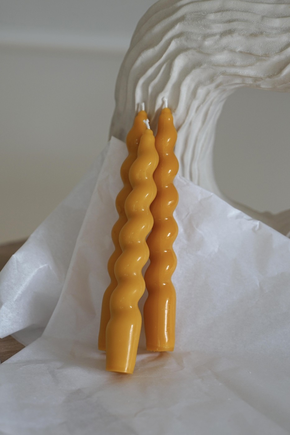 Točená svíčka Sofia | Včelí vosk