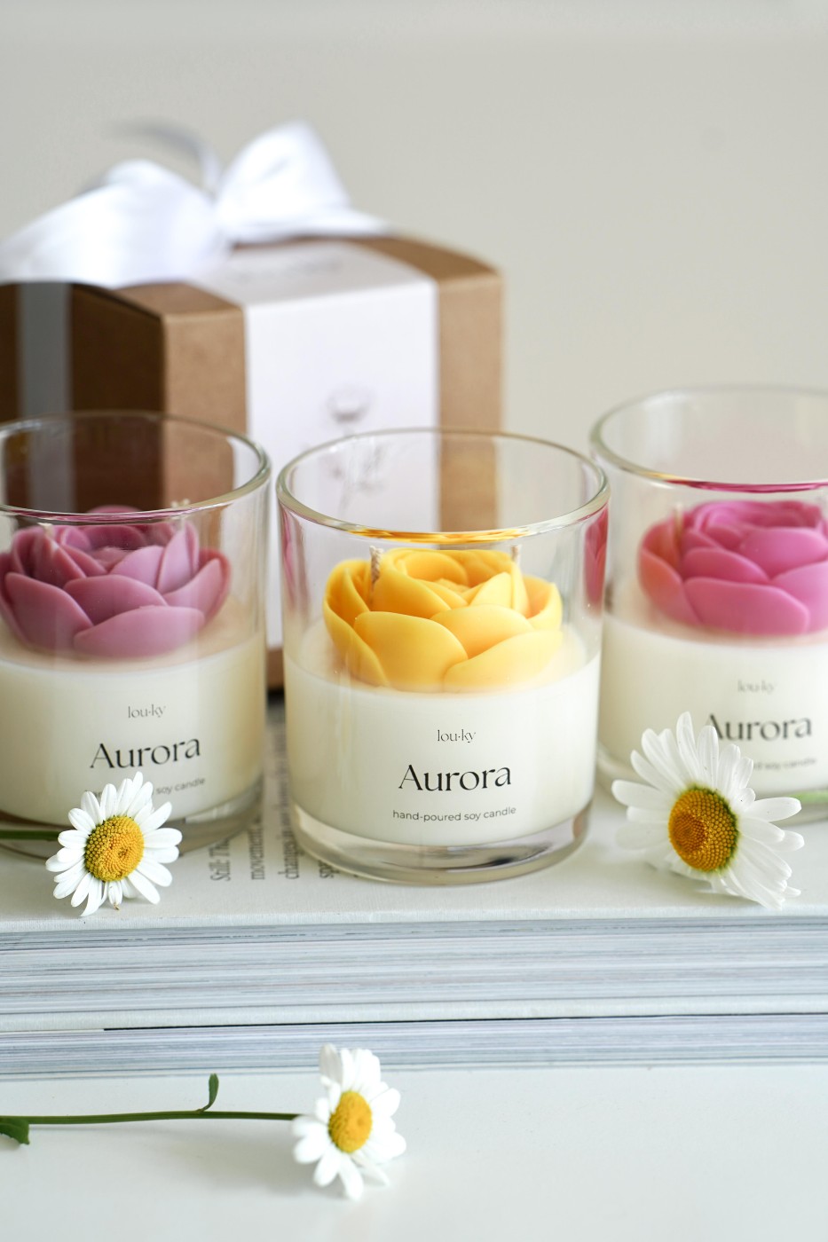 Aurora | Vonná sójová svíčka
